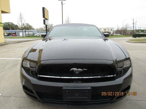 2013 Ford Mustang for sale at ATLANTIC MOTORS GP LLC in Houston TX