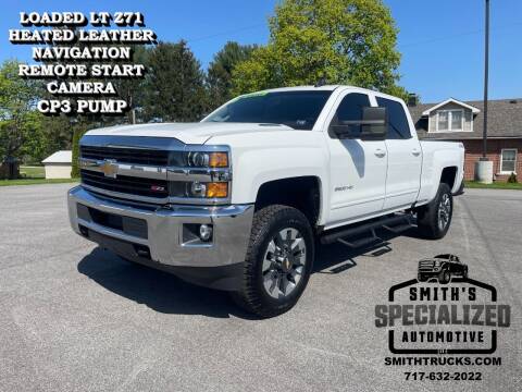 2016 Chevrolet Silverado 2500HD for sale at Smith's Specialized Automotive LLC in Hanover PA