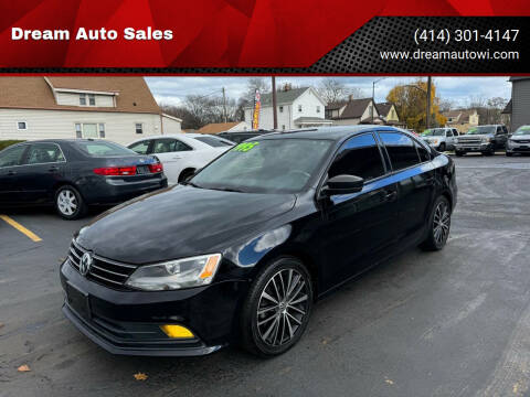 2016 Volkswagen Jetta for sale at Dream Auto Sales in South Milwaukee WI