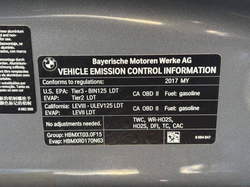 2017 BMW X5 sDrive35i