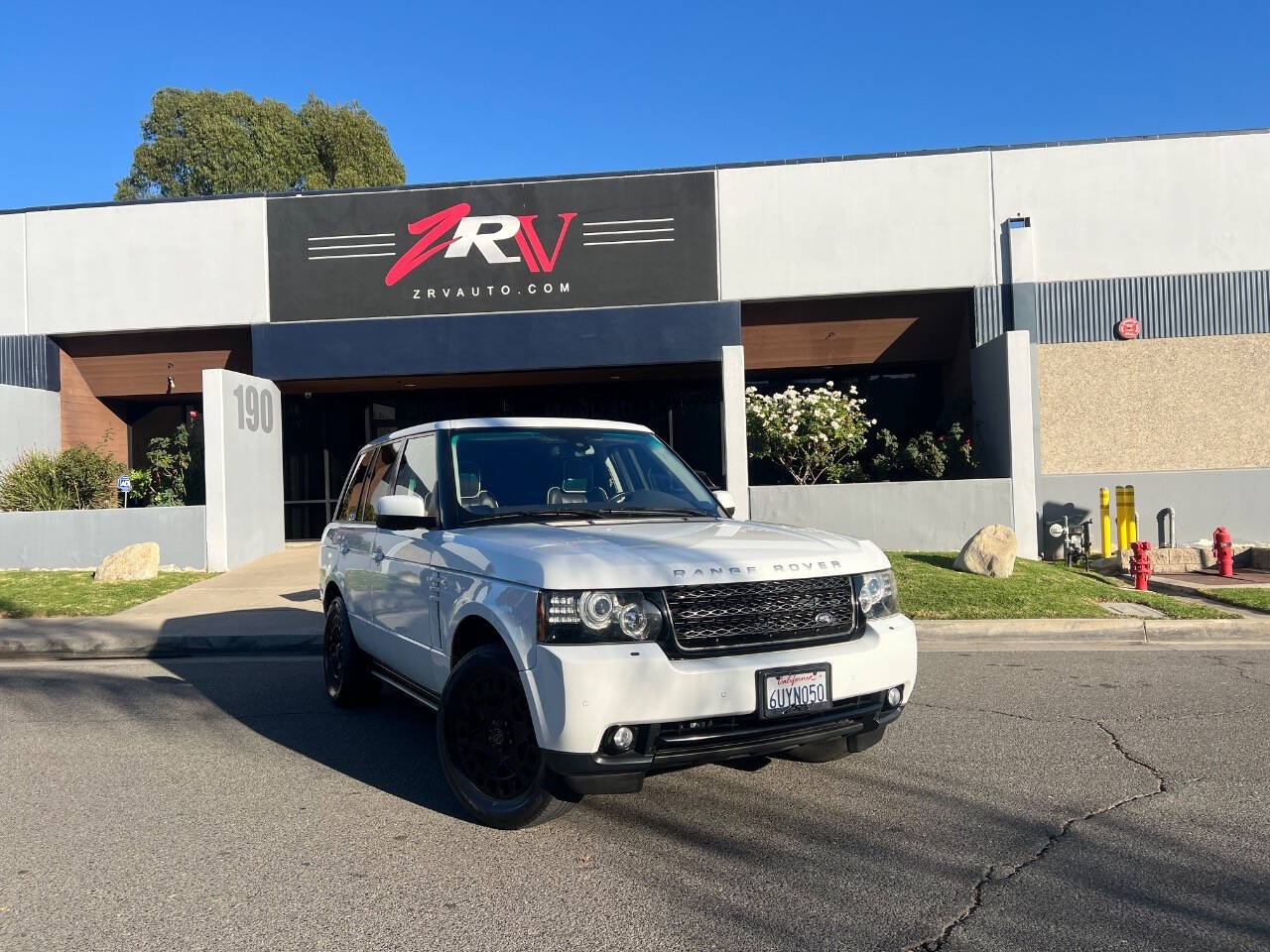 2012 Land Rover Range Rover for sale at ZRV AUTO INC in Brea, CA