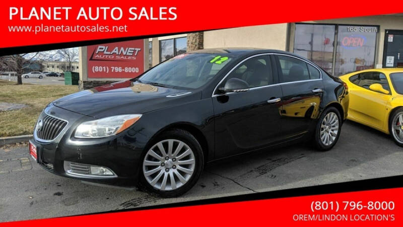 2012 Buick Regal for sale at PLANET AUTO SALES in Lindon UT