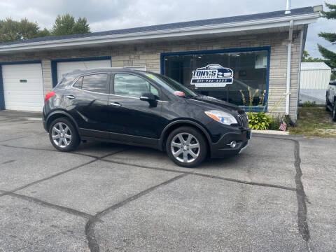 2016 Buick Encore for sale at Tonys Auto Sales Inc in Wheatfield IN