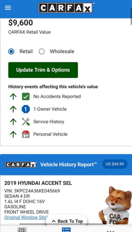 2019 Hyundai Accent SEL