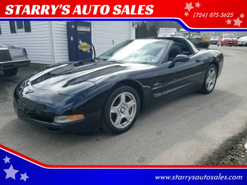 1998 Chevrolet Corvette for sale at STARRY'S AUTO SALES in New Alexandria PA