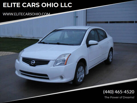 2011 Nissan Sentra for sale at ELITE CARS OHIO LLC in Solon OH