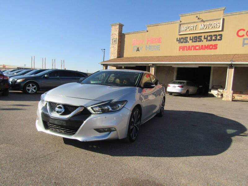 2016 Nissan Maxima for sale at Import Motors in Bethany OK