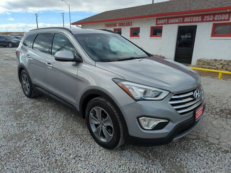 2016 Hyundai Santa Fe for sale at Sarpy County Motors in Springfield NE