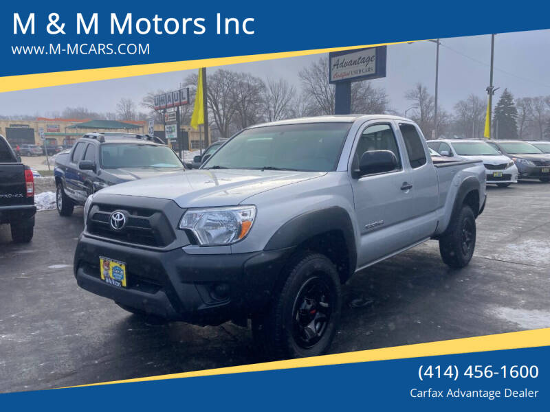 2012 Toyota Tacoma for sale at M & M Motors Inc in West Allis WI