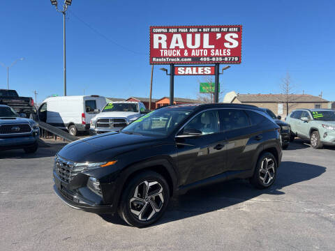 2023 Hyundai Tucson for sale at RAUL'S TRUCK & AUTO SALES, INC in Oklahoma City OK