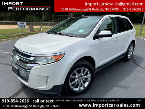 2013 Ford Edge for sale at Import Performance Sales in Raleigh NC