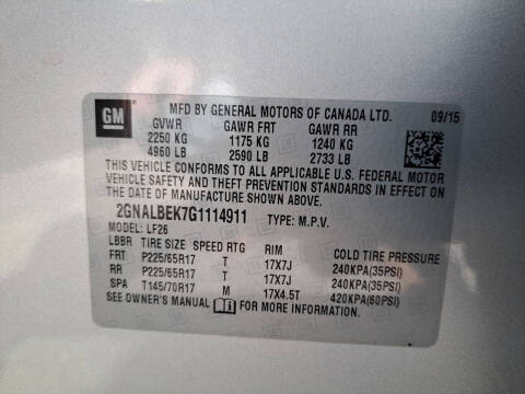 2016 Chevrolet Equinox LS