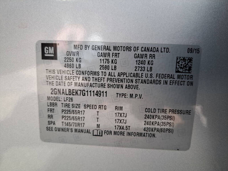 2016 Chevrolet Equinox LS