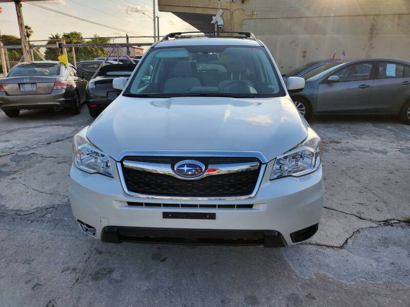 2014 Subaru Forester for sale at 1st Klass Auto Sales in Hollywood FL