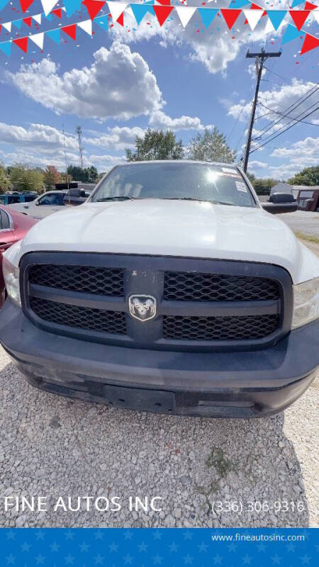 2014 RAM 1500 Tradesman