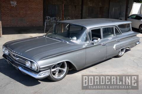 1960 Chevrolet Brookwood for sale at Borderline Classics & Auto Sales - CLASSICS FOR SALE in Dinuba CA