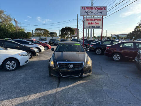 2013 Cadillac ATS for sale at Florida Choice Motorcars in West Palm Beach FL