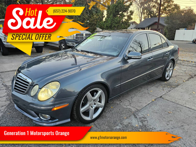 2007 Mercedes-Benz E-Class for sale at Generation 1 Motorsports Orange in Orange CA