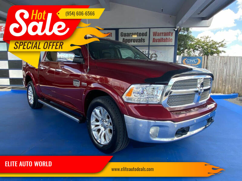 2014 RAM Ram Pickup 1500 for sale at ELITE AUTO WORLD in Fort Lauderdale FL
