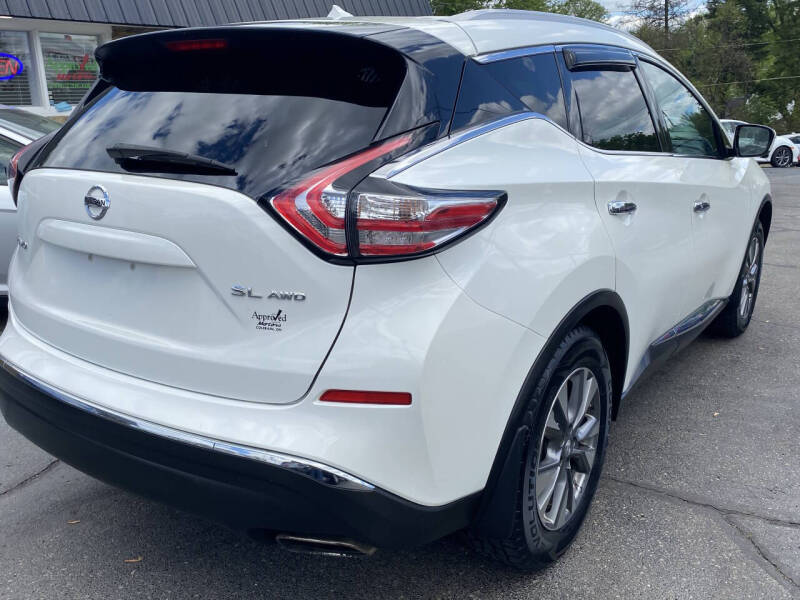 Used 2015 Nissan Murano SL with VIN 5N1AZ2MH3FN253083 for sale in Dillonvale, OH