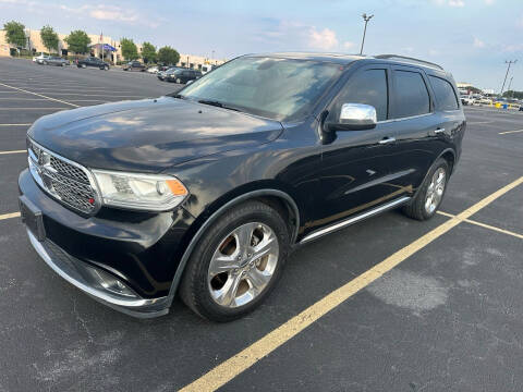 2015 Dodge Durango for sale at Preferable Auto LLC in Houston TX