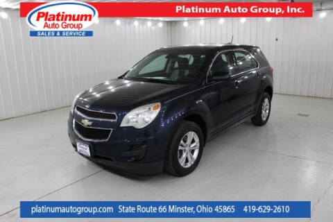 2015 Chevrolet Equinox for sale at Platinum Auto Group Inc. in Minster OH