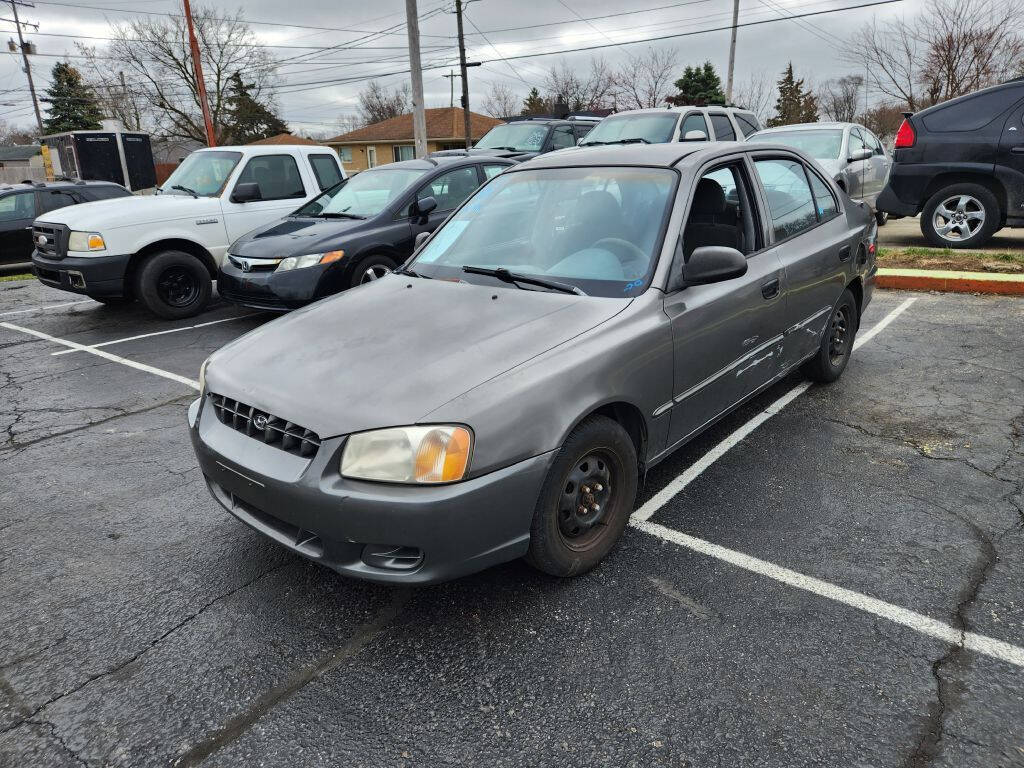 2001 hyundai accent on sale for sale