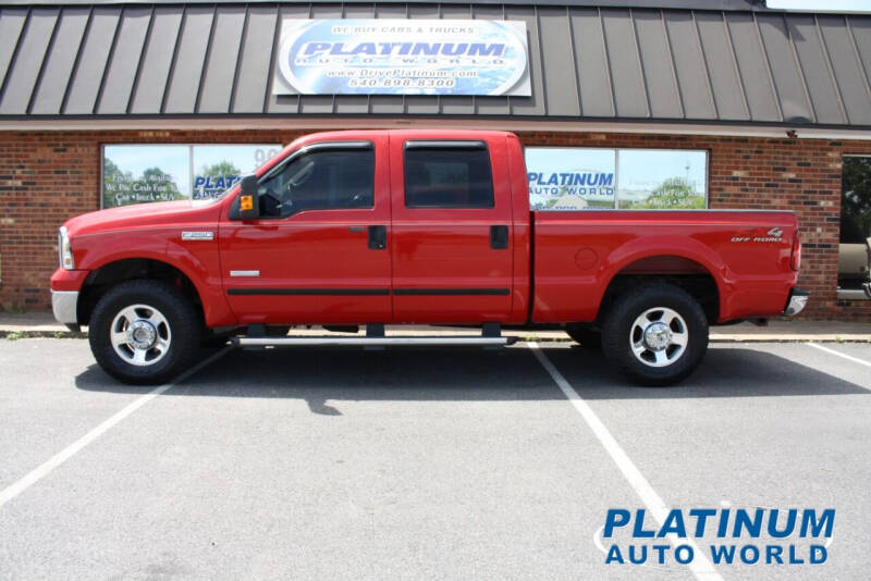 2005 Ford F-250 Super Duty for sale at Platinum Auto World in Fredericksburg VA