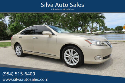 2010 Lexus ES 350 for sale at Silva Auto Sales in Pompano Beach FL