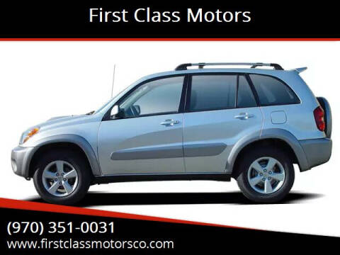 2005 Toyota RAV4 for sale at First Class Motors in Greeley CO