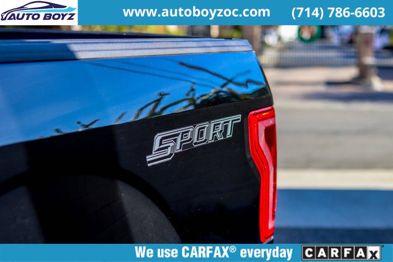 2016 Ford F-150 for sale at Auto Boyz in Garden Grove, CA