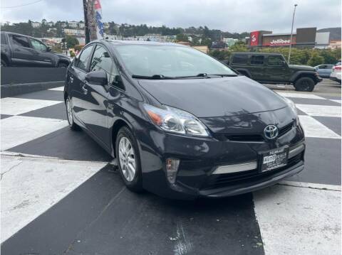 2013 Toyota Prius Plug-in Hybrid for sale at AutoDeals DC in Daly City CA