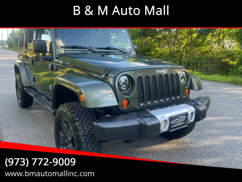 2008 Jeep Wrangler Unlimited for sale at B & M Auto Mall in Clifton NJ