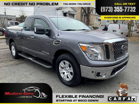 2017 Nissan Titan for sale at Modern Cars in Irvington NJ