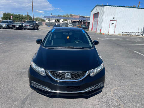 2015 Honda Civic for sale at GREAT CHOICE AUTO SALES LLP in Albuquerque NM