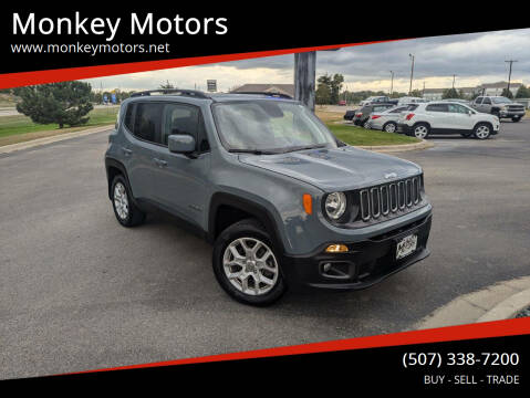 2018 Jeep Renegade for sale at Monkey Motors in Faribault MN