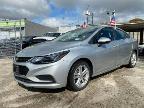 2017 Chevrolet Cruze for sale at Eden Cars Inc in Hollywood FL