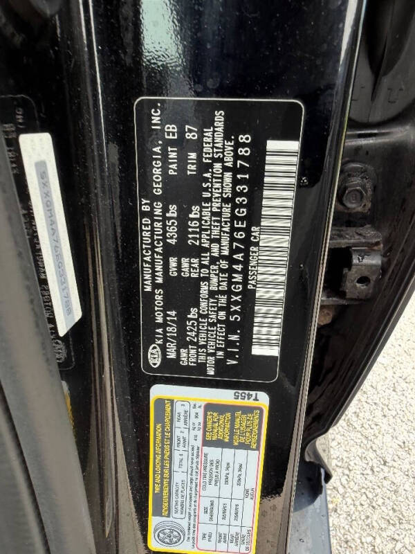 2014 Kia Optima LX