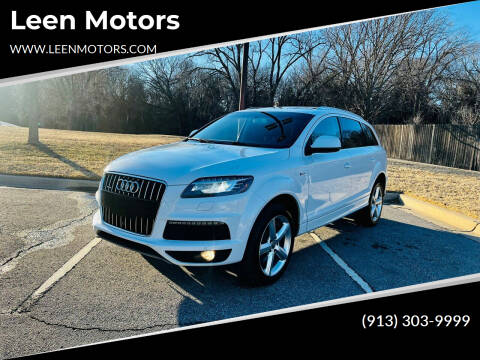 2015 Audi Q7 for sale at Leen Motors in Merriam KS