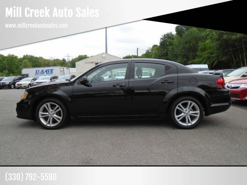 2013 Dodge Avenger for sale at Mill Creek Auto Sales in Youngstown OH