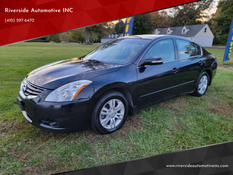 2011 Nissan Altima for sale at Riverside Automotive INC in Aberdeen MD