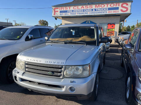 2008 Land Rover Range Rover Sport for sale at First Class Motors in Greeley CO