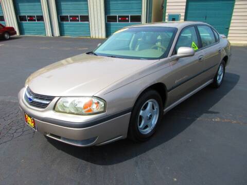 2001 Chevrolet Impala for sale at G and S Auto Sales in Ardmore TN
