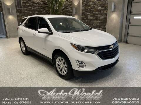 2018 Chevrolet Equinox for sale at Auto World Used Cars in Hays KS