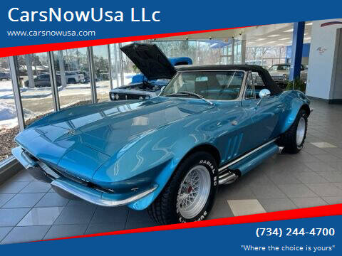 1965 Chevrolet Corvette for sale at CarsNowUsa LLc in Monroe MI