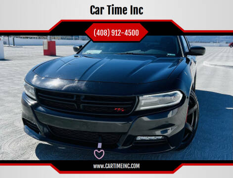 2015 Dodge Charger for sale at Car Time Inc in San Jose CA