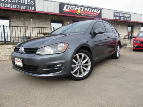 2016 Volkswagen Golf SportWagen for sale at Lightning Motorsports in Grand Prairie TX