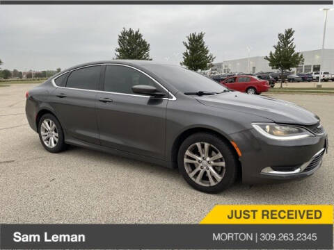 2016 Chrysler 200 for sale at Sam Leman CDJRF Morton in Morton IL