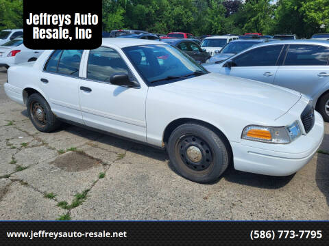 2010 Ford Crown Victoria for sale at Jeffreys Auto Resale, Inc in Clinton Township MI