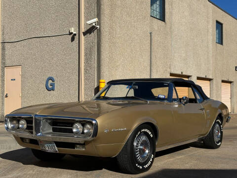 1967 Pontiac Firebird for sale at Mr. Old Car in Dallas TX